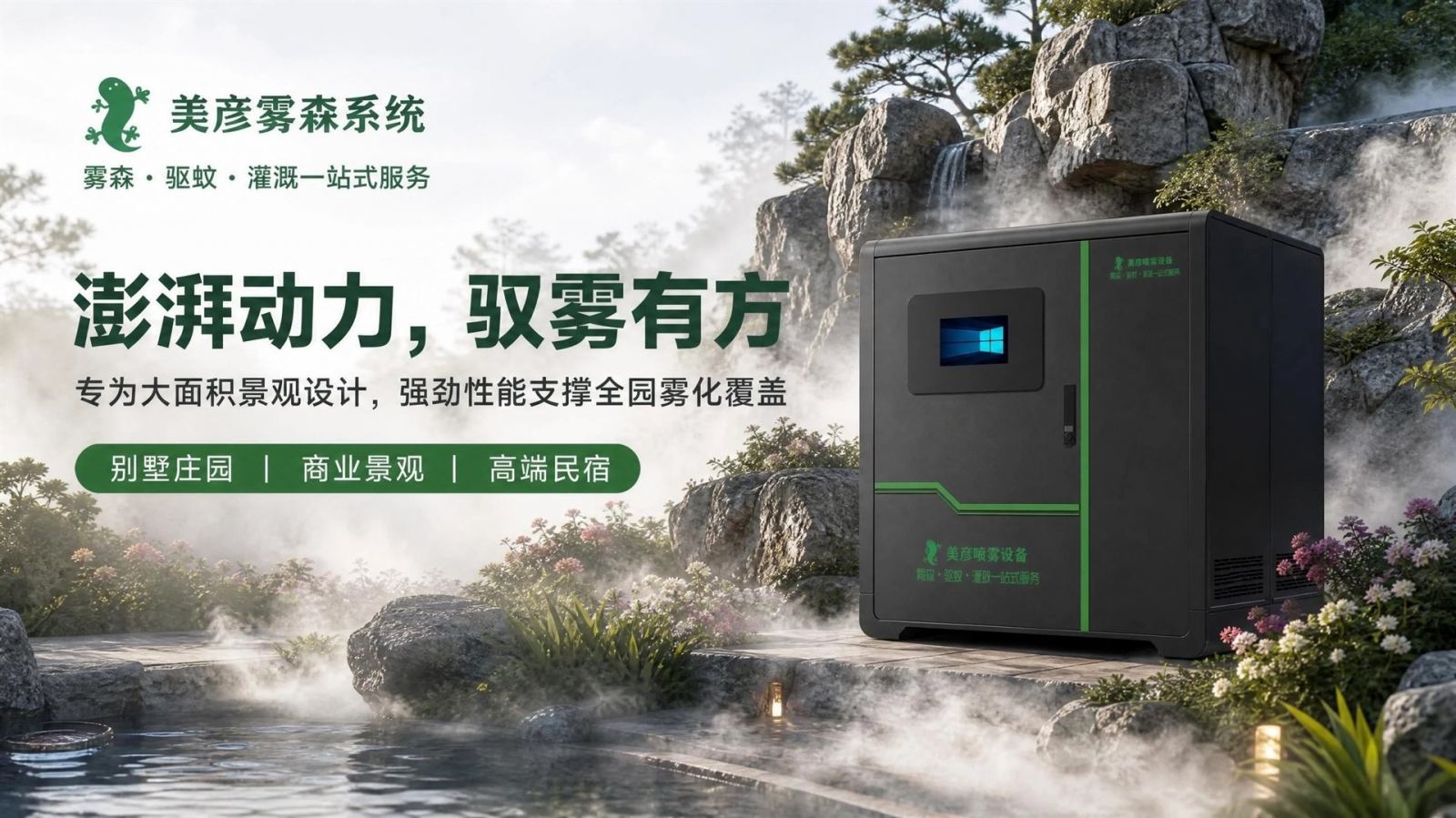 泰安雾森景观冷雾机